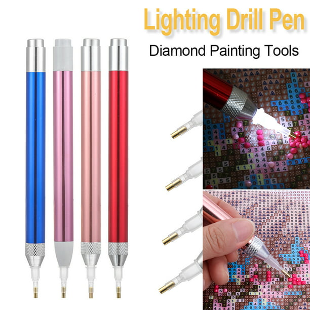 5D Diamond Painting Tools Set Lighting Point Drill Pen Sewing DIY Accessories 